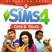 The Sims 4: Cats & Dogs (PC cover
