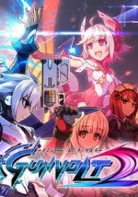 Azure Striker Gunvolt 2 (3DS cover