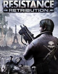Resistance: Retribution (PSP cover