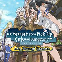 Okładka Is It Wrong to Try to Pick Up Girls in a Dungeon? Infinite Combate (PSV)