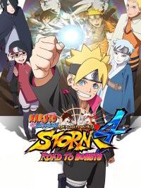 Naruto Shippuden: Ultimate Ninja Storm 4 - Road to Boruto (PS4 cover