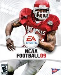 Okładka NCAA Football 09 (X360)