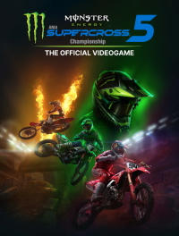 Monster Energy Supercross: The Official Videogame 5 (PS4 cover