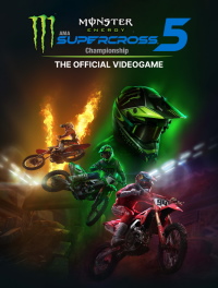 Monster Energy Supercross: The Official Videogame 5 (PS5 cover