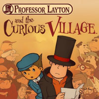Layton: Curious Village in HD (iOS cover
