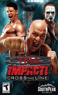 Okładka TNA iMPACT! Cross the Line (NDS)