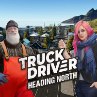Truck Driver: Heading North (PC cover