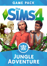 The Sims 4: Jungle Adventure (PS4 cover