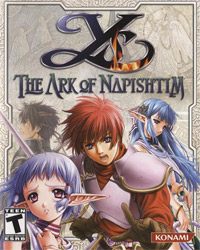 Ys: The Ark of Napishtim (PS2 cover