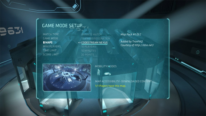 Tron Evolution mod Map Pack #1