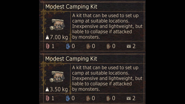 Dragon's Dogma II mod Half Weighted Items  v.1.1