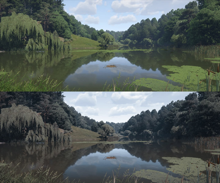 Vanilla game on top, modded on the bottom. - 2025-04-08