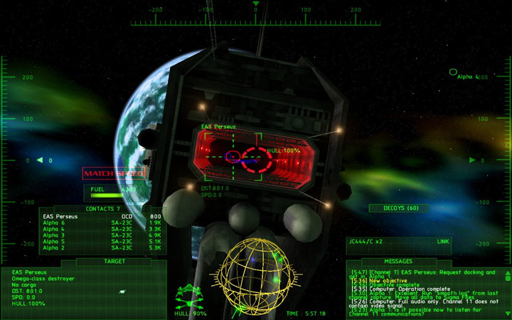 Freespace 2 gra Babylon 5: I've Found Her - Danger and Opportunity