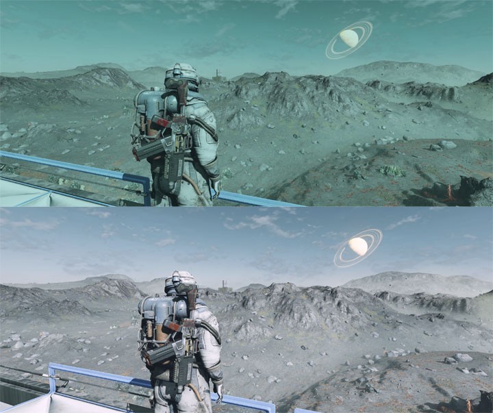 Vanilla game on top. Modded on the bottom. - 2023-09-05