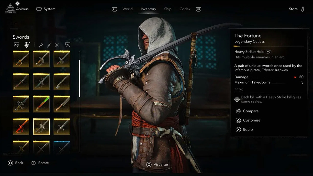 Assassin’s Creed: Black Flag Resynced mod Inventory Editor v.0.1.3