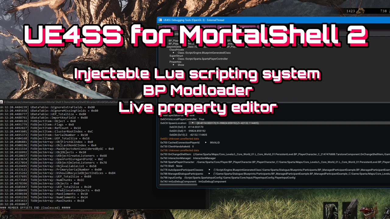 Mortal Shell 2 mod UE4SS for MortalShell2 v.1