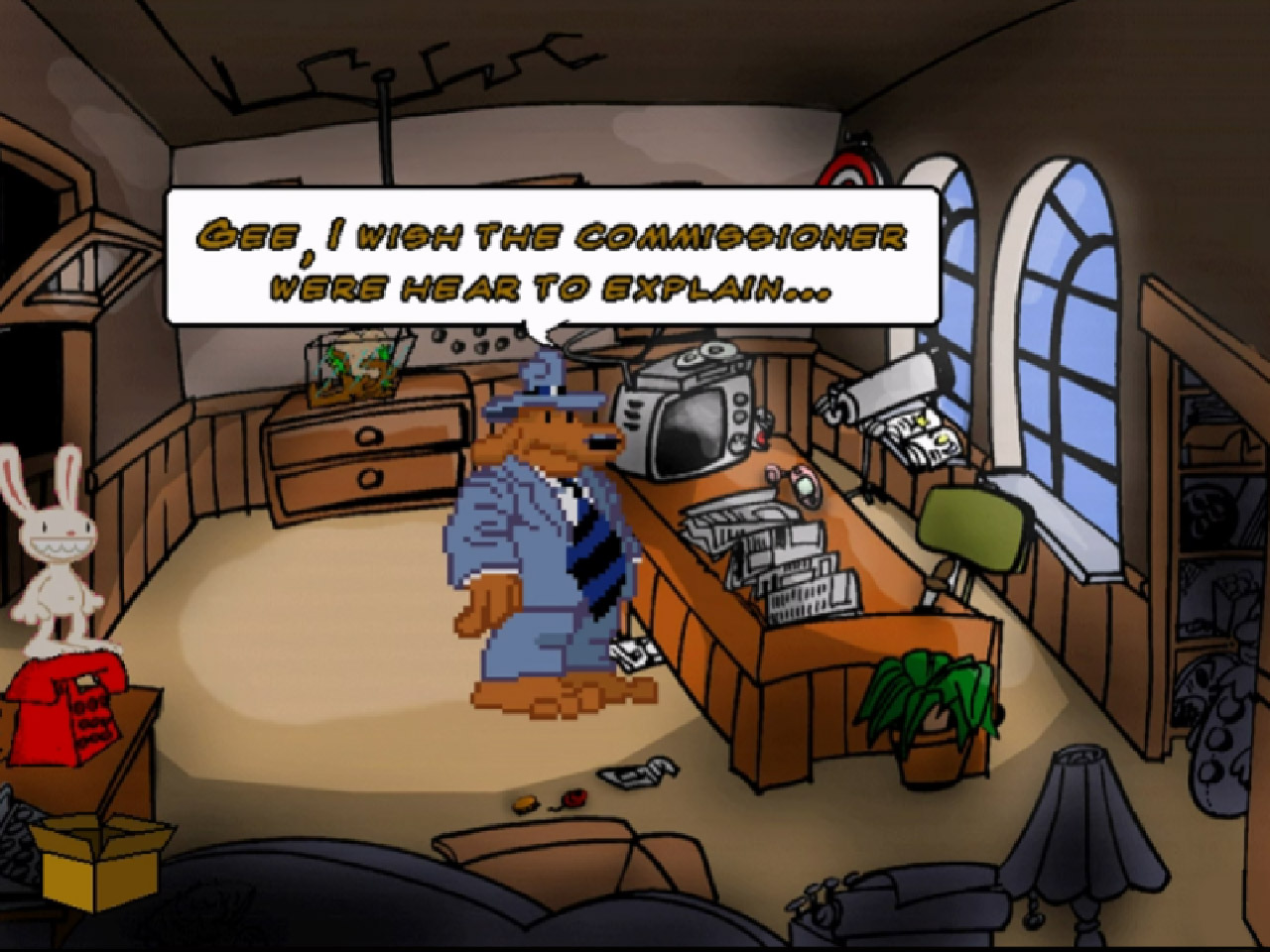 Sam & Max Hit the Road gra Sam & Max: Flintlocked (Freeware fan game)