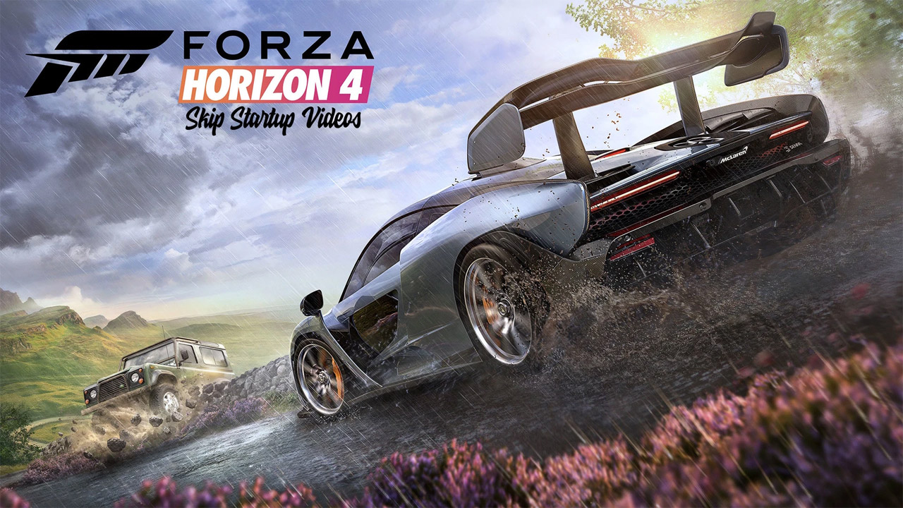 Forza Horizon 4 mod Fast Launch (Skip Startup - Intro Videos) v.1.0