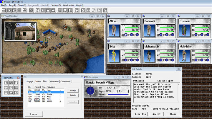 A-Train Classic mod Lunatic Dawn English Translation