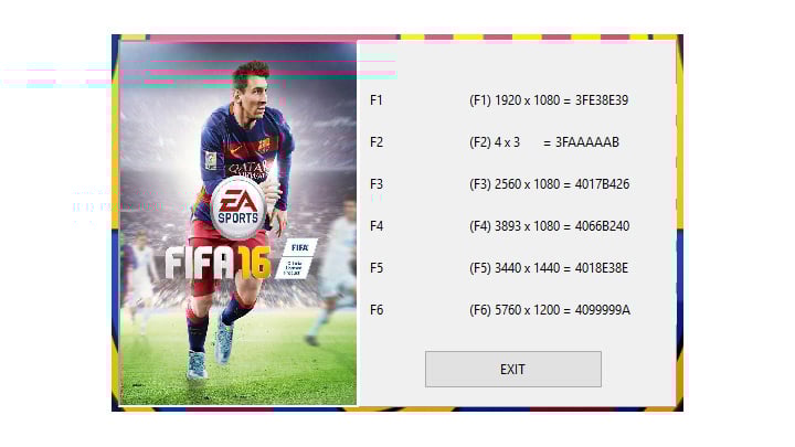 FIFA 16 mod Ultrawide Fix