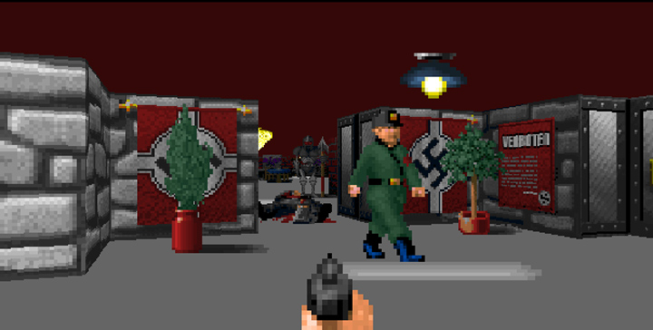 Wolfenstein 3D gra Forsaken