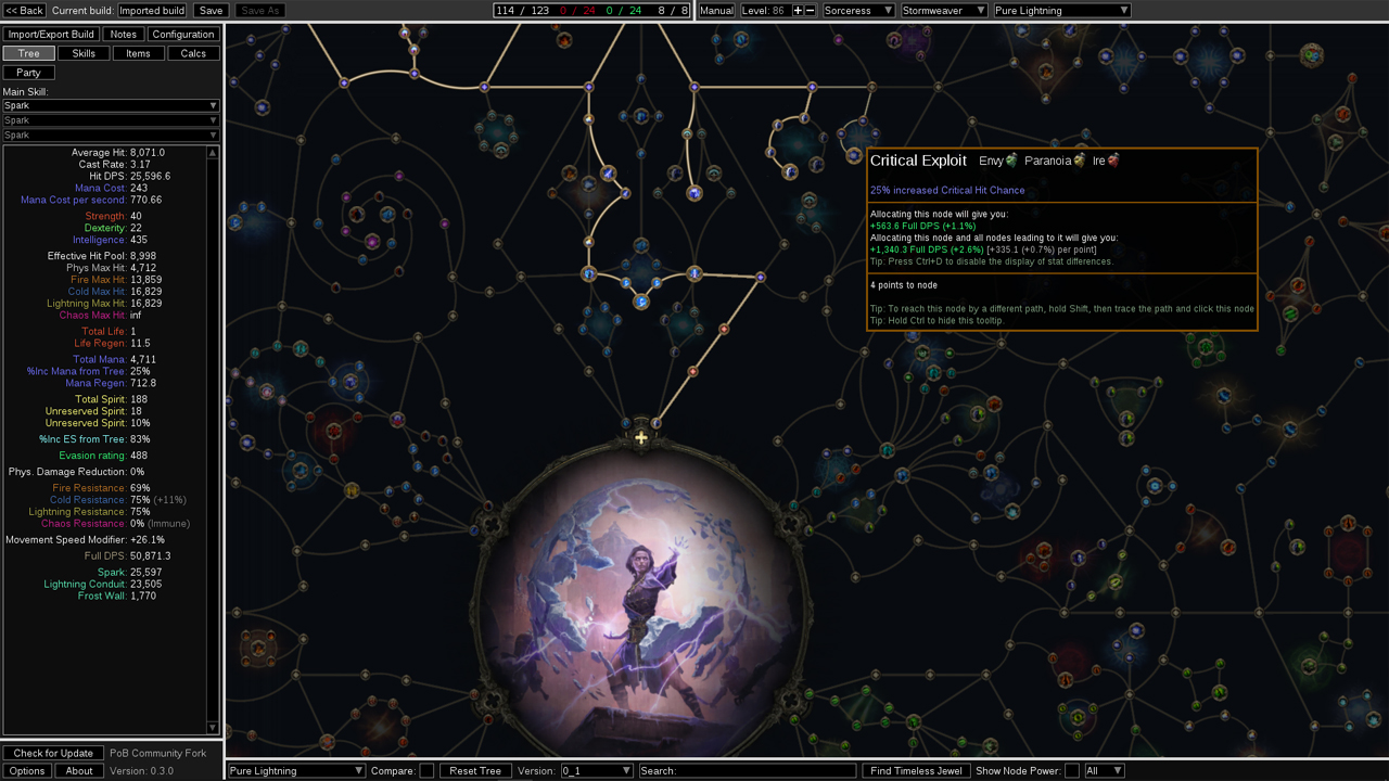 Path of Exile 2 mod Path Of Building 2 v.0.8.0