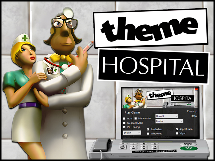 Theme Hospital mod Ready2Play Launcher v.3012025