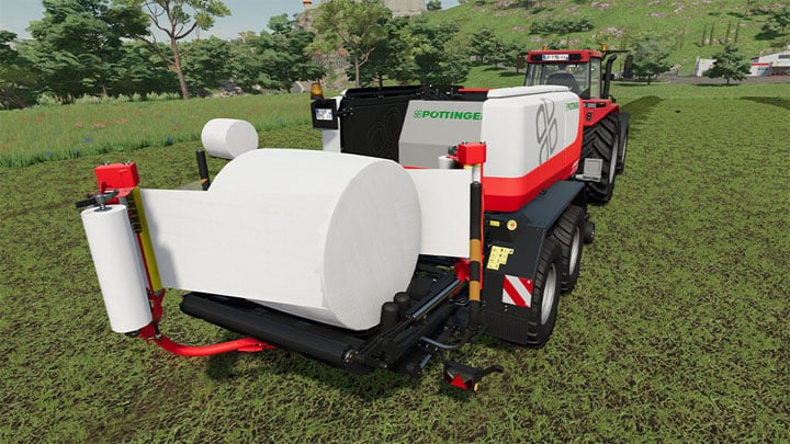 Farming Simulator 22 mod Pöttinger Impress 125 FC Pro  (New Baler) v.1.0.0.1