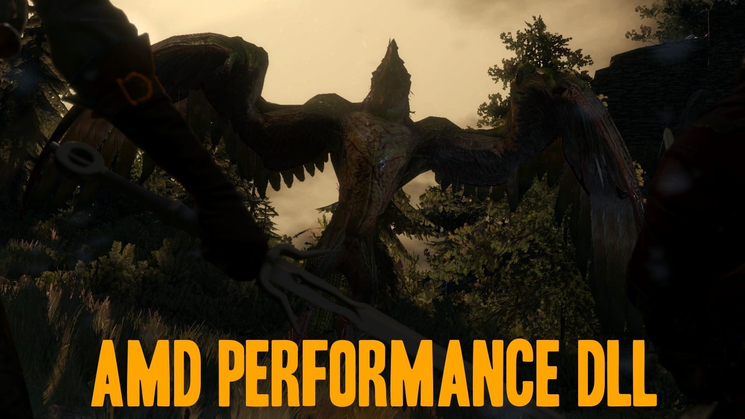 Wiedźmin 3: Dziki Gon mod AMD Performance DLL v.1.40