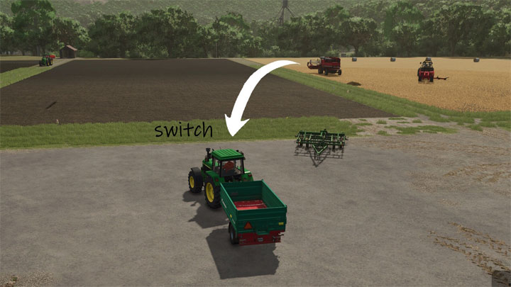 Farming Simulator 25 mod Click To Switch v.1.0.0.0