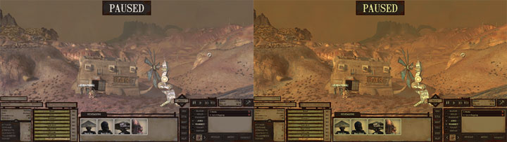 Po lewej standardowa wersja gry, po prawej wersja z modem. - 2019-01-18