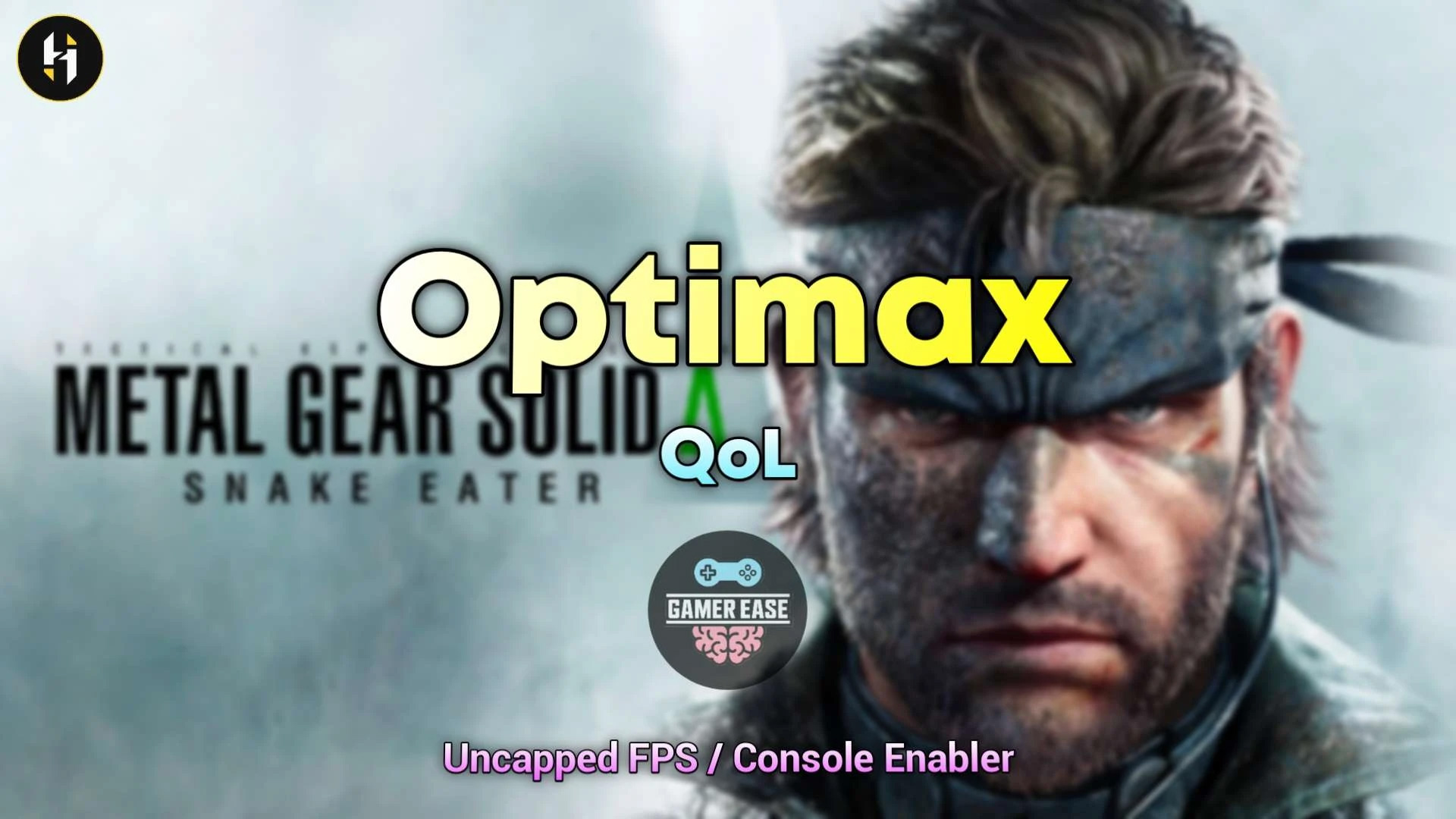 Metal Gear Solid Delta: Snake Eater mod Unlocked FPS - Console Enabled v.1.2