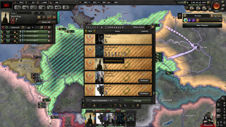 Hearts of Iron IV mod Arda Wars  v.2