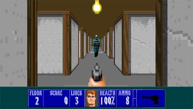 Wolfenstein 3D mod Coffee Break Episode 1: Castle Hasselhoff