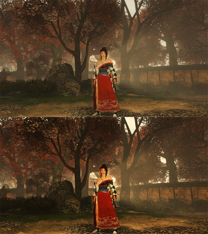 Na górze standardowa wersja gry, na dole wersja z modem. - 2021-02-20