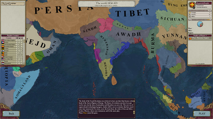 Victoria II: Heart of Darkness mod Pax Romana Aeternum v.0.1.3