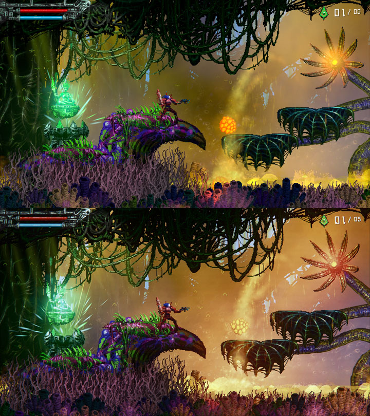 Vanilla game on top, modded on on the bottom. - 2019-12-15