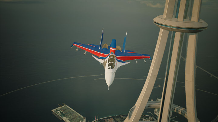 Ace Combat 7: Skies Unknown mod Su-30SM Russian Knights (Русские Витязи) v.27082019