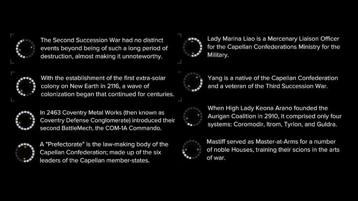 BattleTech mod No Tips Just Lore (Loading) v.1.00