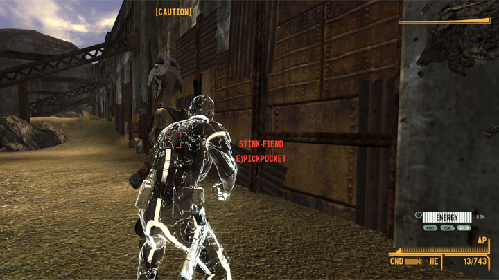 Fallout: New Vegas mod Crysis Nanosuit v.7.1.0