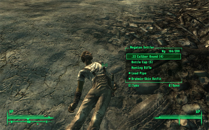 Fallout 3 mod Loot Menu v.1.5