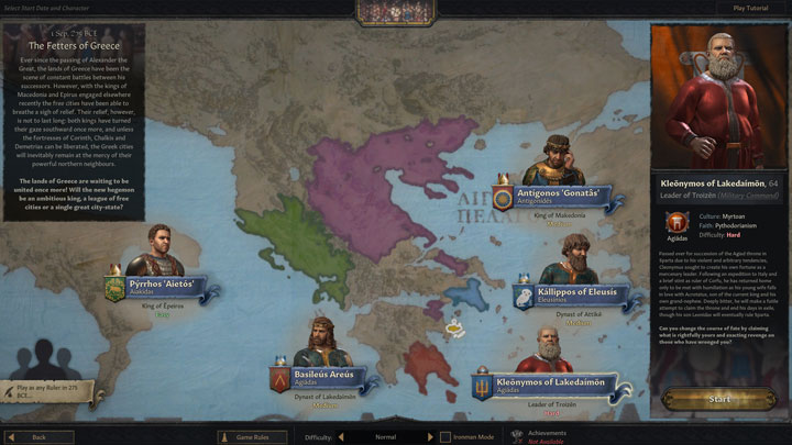 Crusader Kings III mod Apotheosis: The Hellenistic Age v.1.0.1