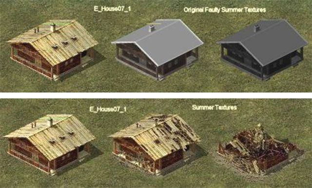 Comparison between original game (the top picture) and version fixed by mod. - 2015-03-15