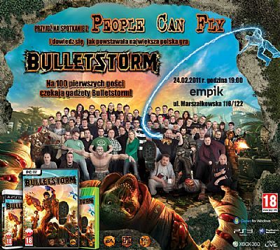 Polski oddział EA zaprasza na spotkanie z deweloperami Bulletstorma - ilustracja #1
