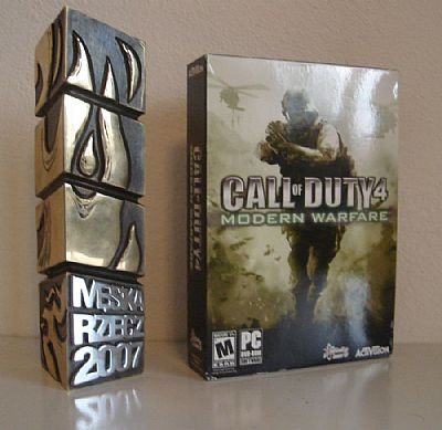 Gra Call of Duty 4 zdobywcą statuetki plebiscytu TVN TURBO 'Męska Rzecz 2007' - ilustracja #1