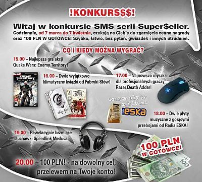 Nowości w serii Super$eller – konkurs SMS - ilustracja #1