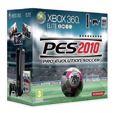 Xbox 360 Elite w zestawie z Pro Evolution Soccer 2010 - ilustracja #1