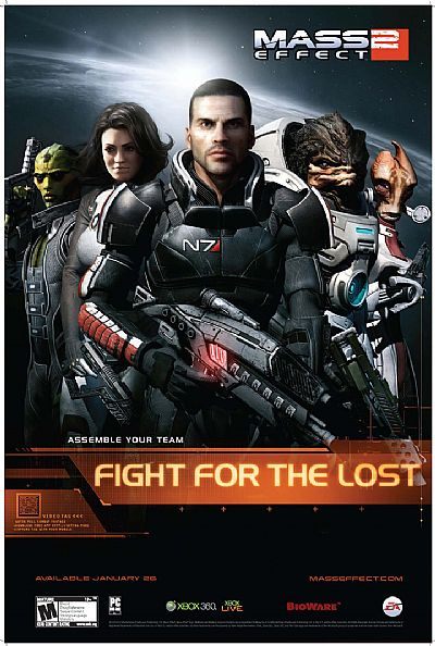 Plakaty, muzyka i nowa grywalna postać z Mass Effect 2 - ilustracja #2