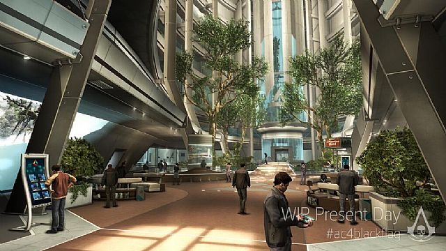 W czasie zabawy wcielimy się w zupełnie nową postać, pracującą dla Abstergo - Assassin's Creed IV: Black Flag – nowe screeny przedstawiające świat poza symulacją Animusa [news zaktualizowany] - wiadomość - 2013-08-02