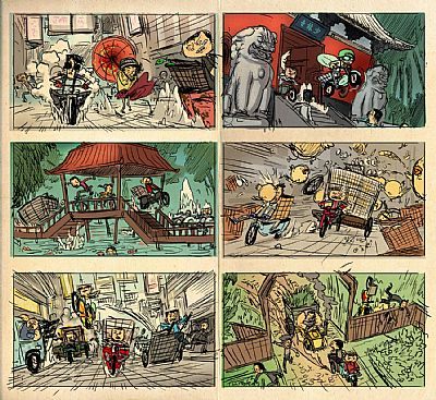 Powstaje BaiJiu Racer - wyścigi MMO autorstwa Americana McGee - ilustracja #1